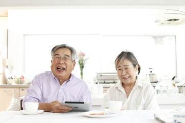 Obraz premium シニアの夫婦