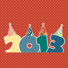 Obraz premium New Year 2013