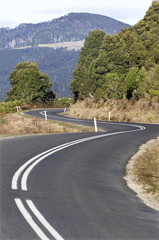 Winding Country Road
