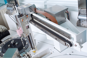 Lab analyzing equipment