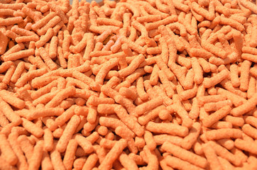 Fischfutter - orange
