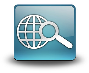 Light Blue 3D Effect Icon 