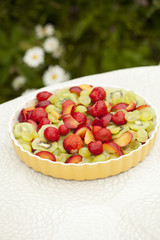 Fruit and berry pie