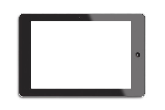 Generic tablet PC with white screen