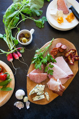 Antipasti plate