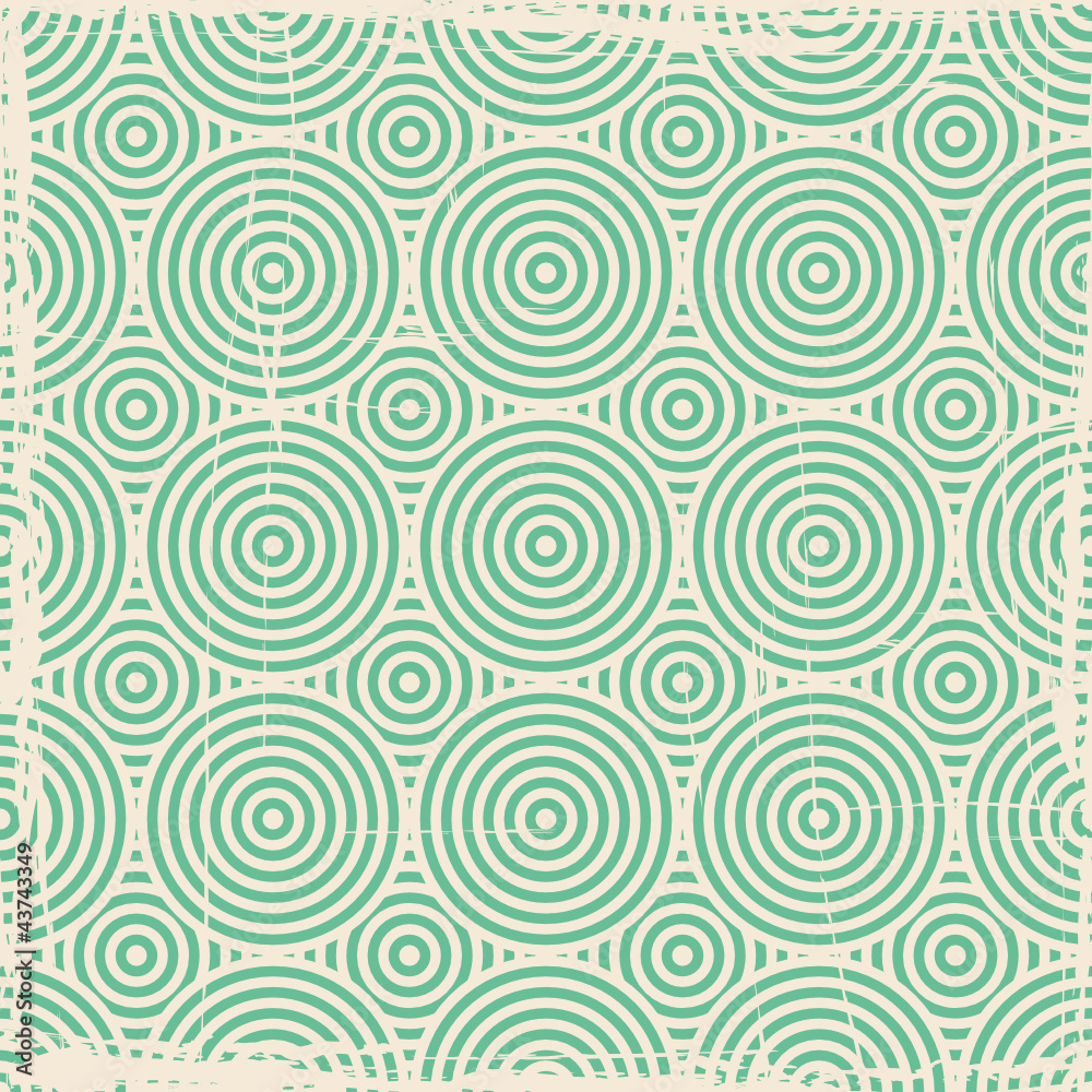 Poster abstract retro background