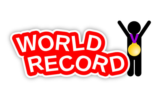 World Record, Jubel mit Goldmedaille