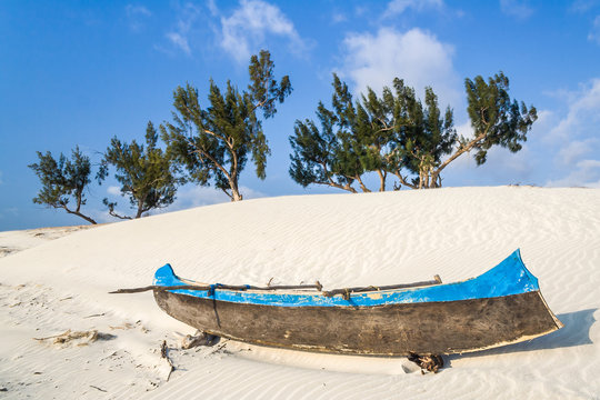 Dunes and wild beach