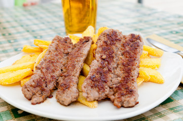 salsicce e birra