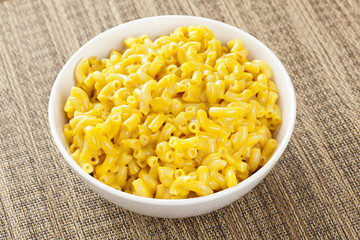 Macaroni and Cheese in a bowl