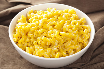 Macaroni and Cheese in a bowl