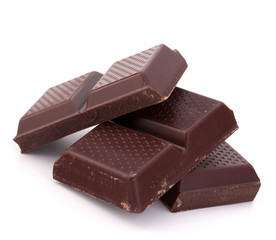 Chocolate bars stack