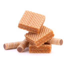 Wafers or honeycomb waffles