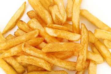 a pile of french fries