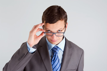 Portrait of young businessman