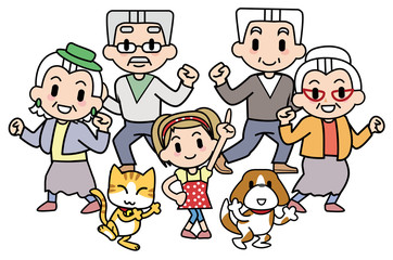 The old man who dances