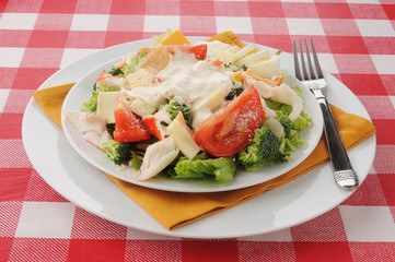 Crab salad