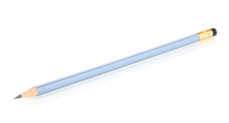 Lead pencil isolated on white