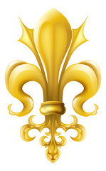 Fleur-de-lis graphic © Christos Georghiou