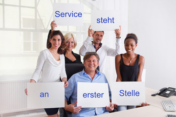 Service steht an erster Stelle