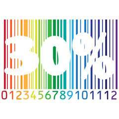 BARCODE COLOR 30 PERCENT