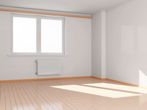 Modern Empty Room Interior