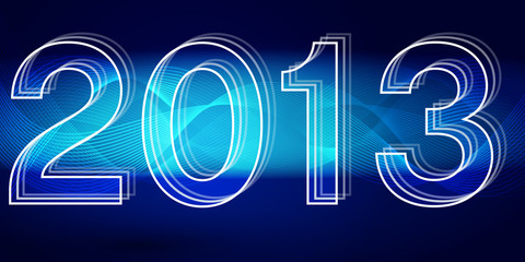 vecteur bannière 2013