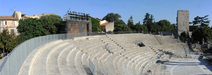 Teatro antico romano di Arles in provenza francese