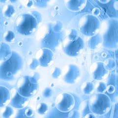 abstract background water bubbles