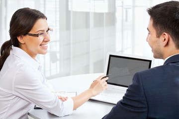 Obraz premium Business people