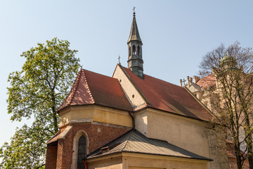 historic building in Krakow. Poland