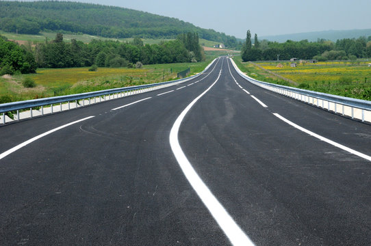 a new trunk road in Fleury sur Andelle