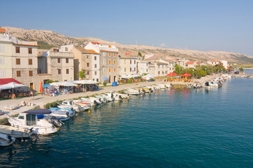 Pag, landscapes in Croatia