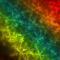 Shiny christmas bokeh light background