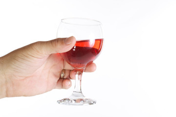 verre de vin rosé