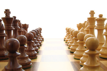 Chess opposing forces
