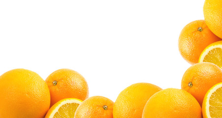 Two and half oranges