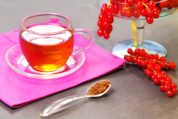 rooibos tea with redcurrant