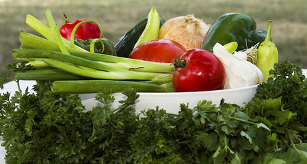 Vegetables Served