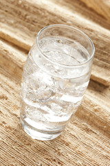 Fresh Clear Water in a glass