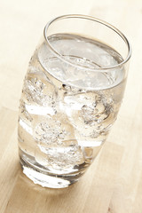 Fresh Clear Water in a glass
