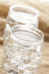 Fresh Clear Water in a glass