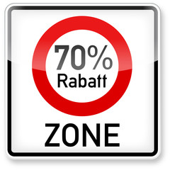 70 % Rabatt Zone