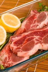 Raw churrasco