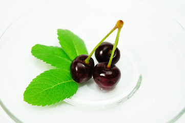 sweet fresh cherry