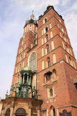 Mariacki Church, Krakow, Poland
