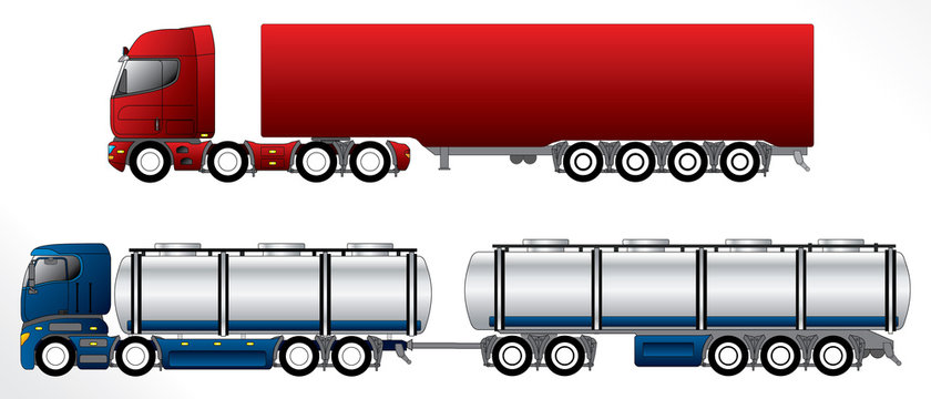 B double road train set