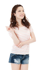 Fototapeta premium Beautiful young woman