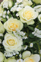White wedding flowers
