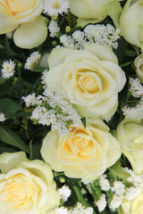 White wedding flowers
